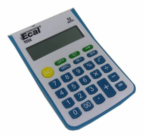 Calculadora Ecal Tc53 12 Digitos