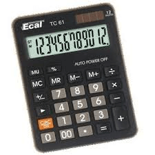 Calculadora Ecal Tc61 12 Digitos 