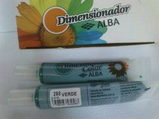 Dimensionador Color Alba 40 Ml 258 - Verde