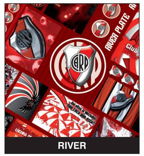 Papel Plastificado Fantasia River Plate