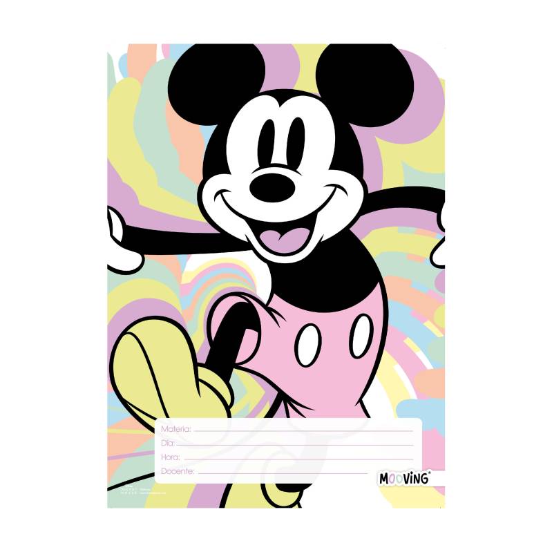 Separadores De Materias Mooving A4 Mickey Mouse 1102121
