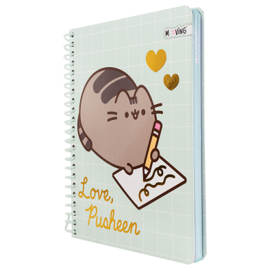 Cuaderno Mooving 16X21 C/Esp Td 96 Hjs Raya Pusheen 1231207
