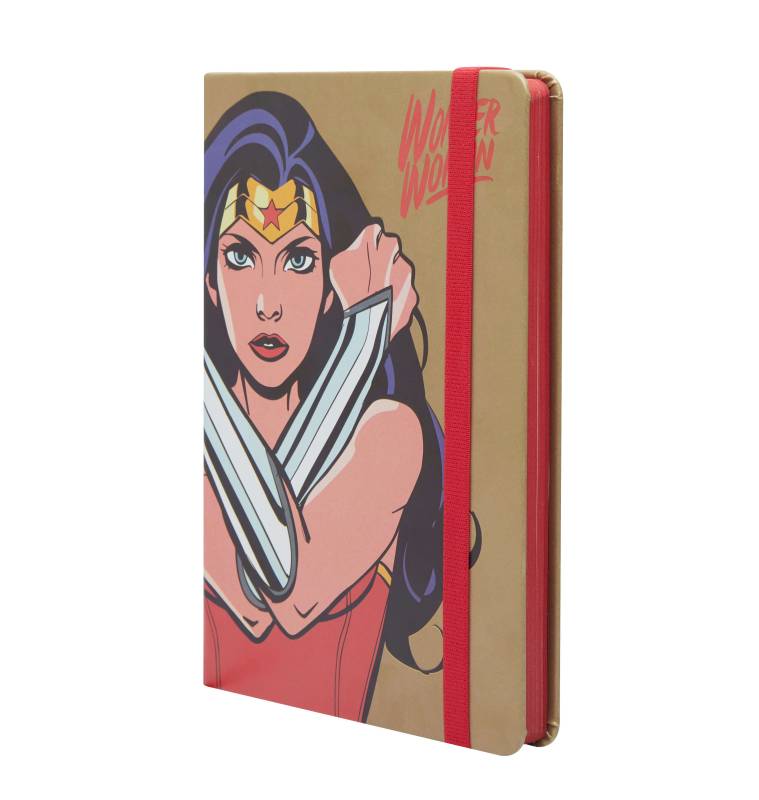 Cuaderno Mooving A5 Td Notes 96H Rayado Wonder Woman 1246221