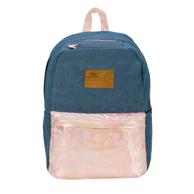 Mochila Mooving Mickey Mouse Espalda 16,5 Denim 1618422