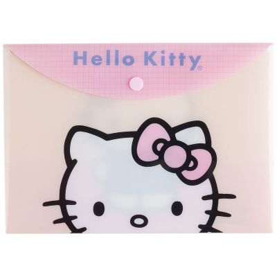 Sobre Pvc C/Boton A5 Mooving Hello Kitty 1652170201