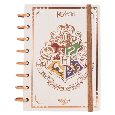 Cuaderno Mooving A5 C/Discos Harry Potter 80H + Stickers 172222