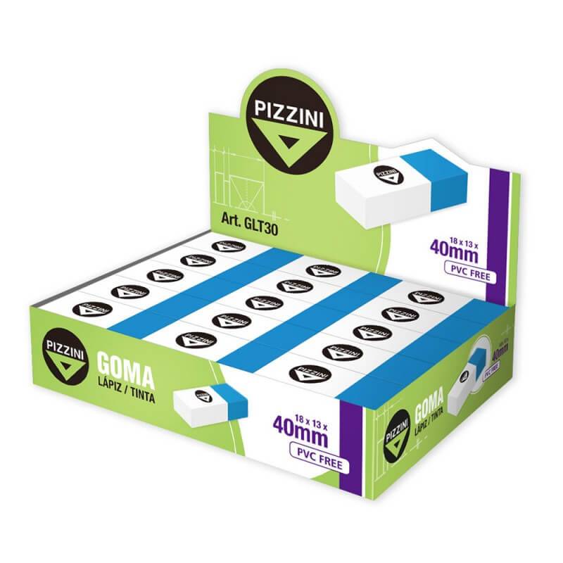 Goma Pizzini Glt30 Tinta/Lapiz Caja X 30 Un