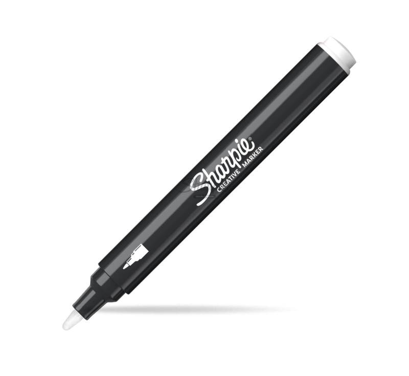 Marcador Sharpie Fino Acrilico Creativo Blanco 2218126