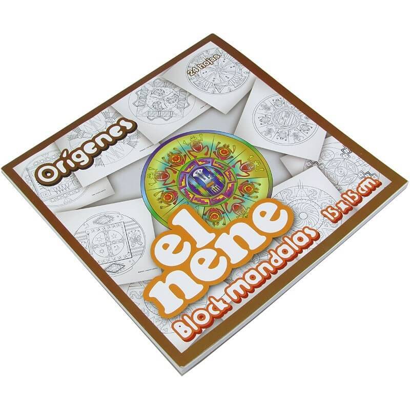 Block El Nene 15X15 Mandalas Origenes X 24 Hjs