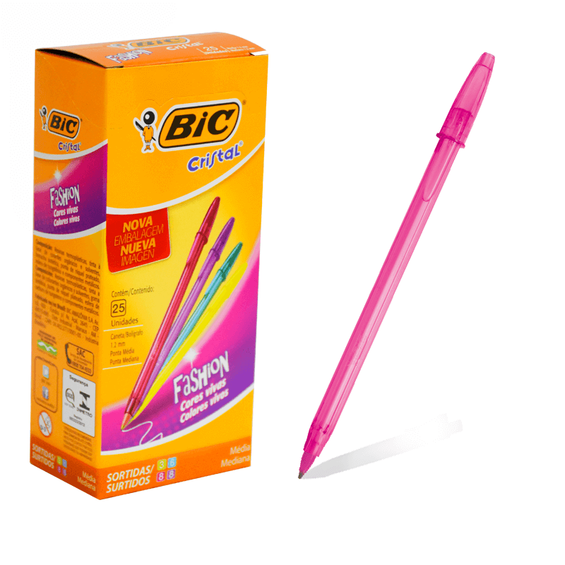 Boligrafo Bic Fashion 1.0 Fucsia