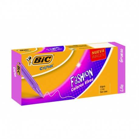 Boligrafo Bic Fashion 1.0 Lila