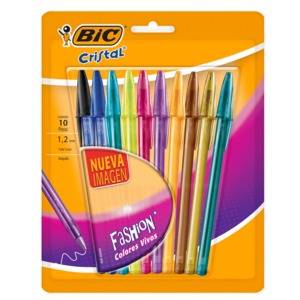 Boligrafo Bic Fashion 1.0 Blister X 10