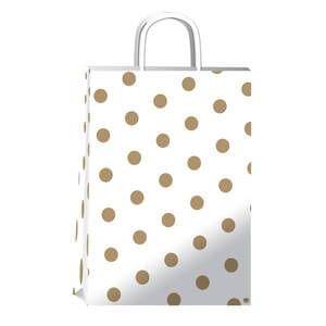 Bolsa P/Regalo Romipack Golden Dots 14X20