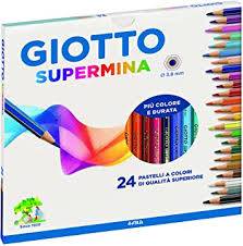 Lapices De Colores Giotto Supermina 3.8mm X 24 Largos