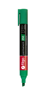 Marcador Filgo 050 Permanente Pta Bisel Verde
