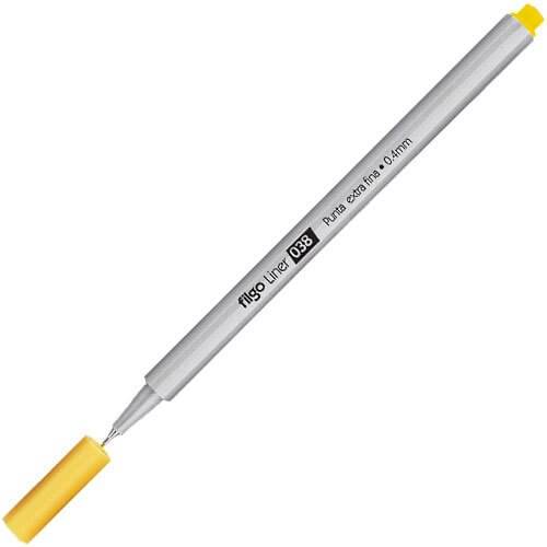 Microfibra Filgo 038 Line 0.4Mm Amarillo Caja X 10 Unid