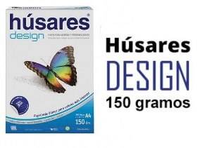 Papel A4 Husares 7858 Design 150 Grs Hoja Lisa X 100 Unid