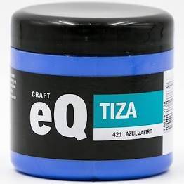 Pintura A La Tiza Eq Pote 200 Cc Azul Zafiro 421