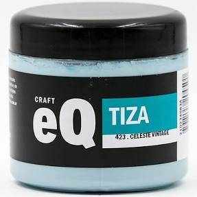 Pintura A La Tiza Eq Pote 200 Cc Celeste Vintage 423