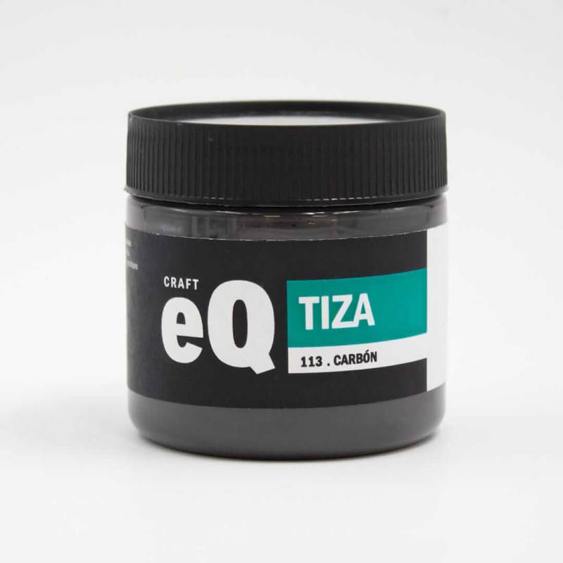 Pintura A La Tiza Eq Pote 200 Cc Carbon 113