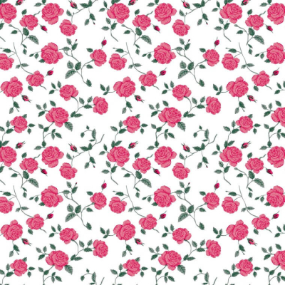 Rollo Autoadhesivo Oritec Flores Rosas X 10 Mts 741