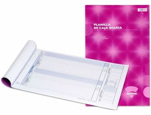 Talonario Planilla De Caja M001 Oficio 50hjs