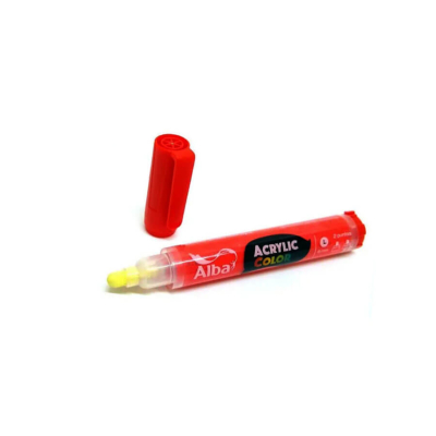 Marcador Acrilico Alba L 6Mm 486 Rojo