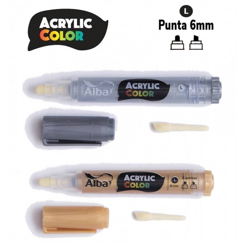 Marcador Acrilico Alba L 6Mm 477 Oro