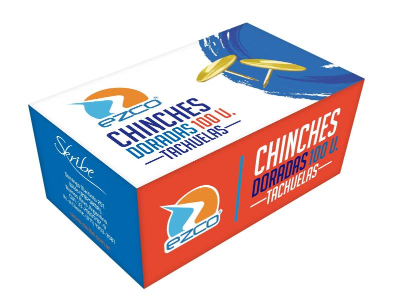 Chinches Doradas X 100 Unid Ezco