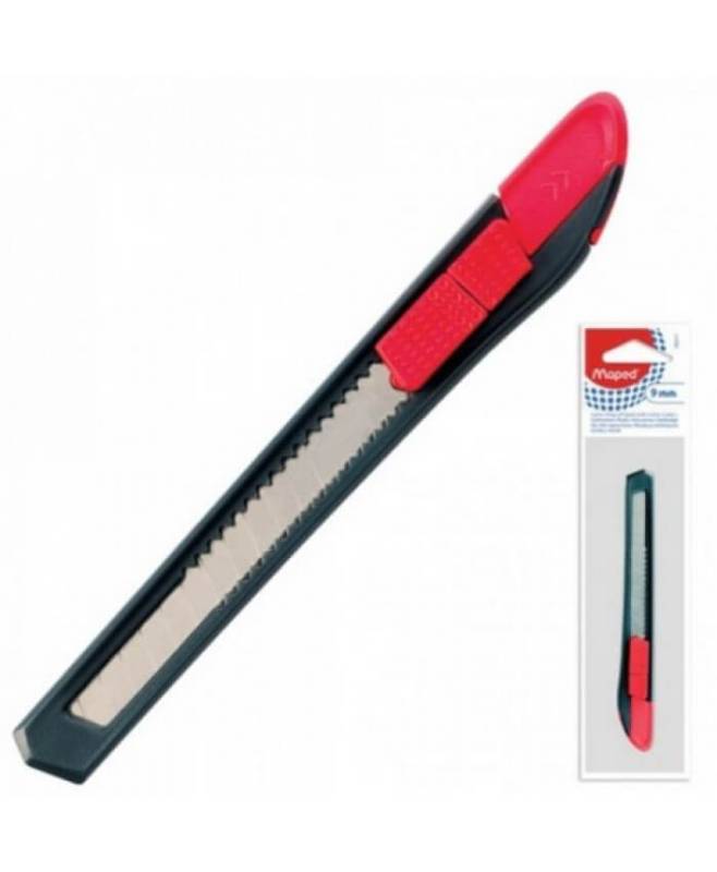 Cutter Maped Plastico 9Mm En Bolsa Ref:092211