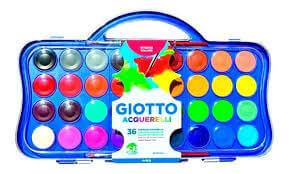 Acuarela Giotto Premium X 36 Colores + Pincel