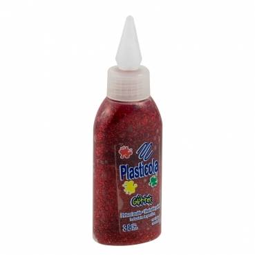 Plasticola Brillo 38 Grs Rojo