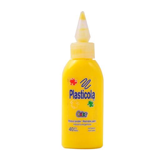 Plasticola Color 35 Grs Amarillo