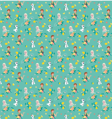 Papel Afiche Muresco F01396 Frozen Lemon Paq X 10 Un