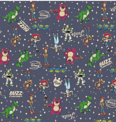 Papel Afiche Muresco F01405 Toy Story Names Paq X 10 Un