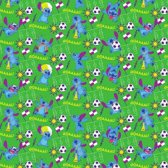 Papel Afiche Muresco F01471 Stitch Gol Paq X 10 Un