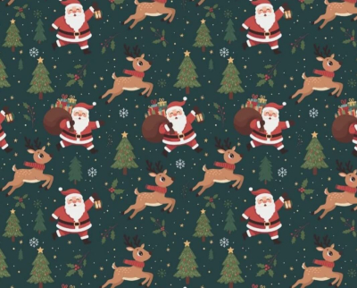 Papel Afiche Muresco F01481 Rudolph Navideño  Paq X 10 Un