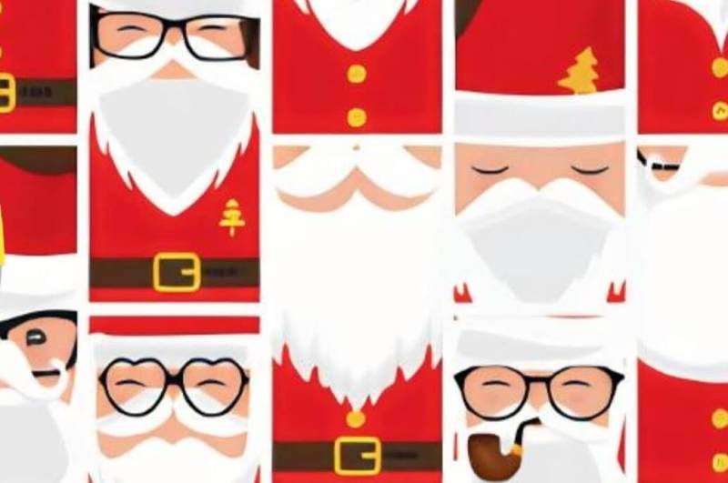 Papel Afiche Muresco F01490 Tags Navideño  Paq X 10 Un