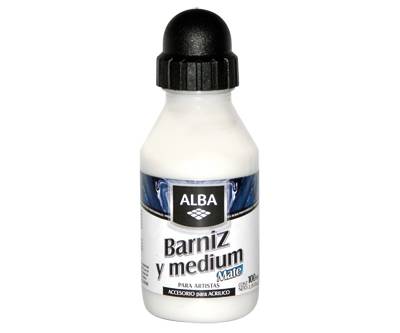 Barniz Medium Mate Alba 100 Ml