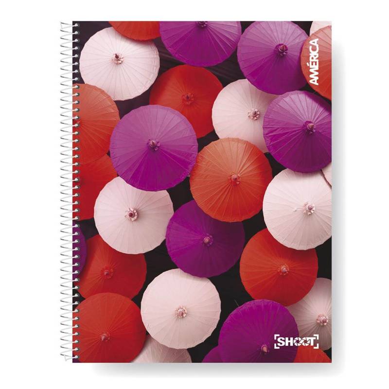 Cuaderno América Shoot 29,7 C/Esp Td X 120 Hjs Liso