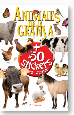 Libro De Animales De Granja Con Stickers Ed. Artemisa 674-170-5