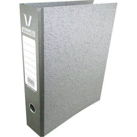 Bibliorato Económico Gris A4 Ø75Mm C/Guarda Metal
