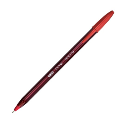 Boligrafo Bic Ultra Fina 0.7Mm Rojo