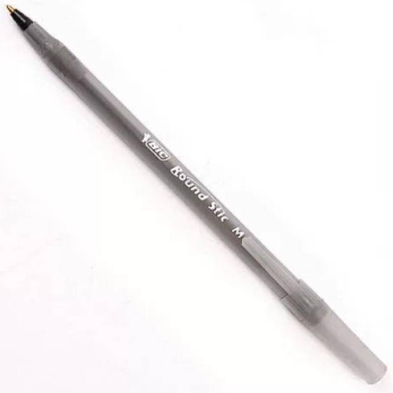 Boligrafo Bic Round Stic 1Mm Negro Caja X 12 Un