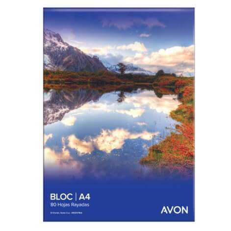 Block Avon A4 X 80 Hjs Rayado