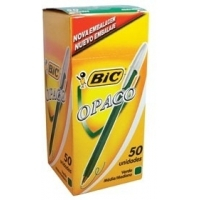 Boligrafo Bic Opaco 1.0 Verde Caja X 50 Un