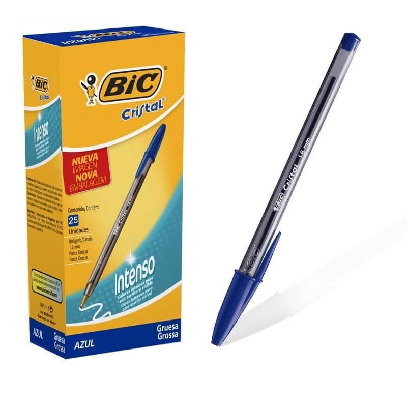 Boligrafo Bic Cristal Intenso 1.6 Azul