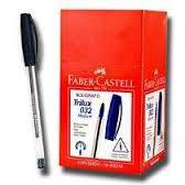 Boligrafo Faber Trilux 1Mm Negro Caja X 50 Un