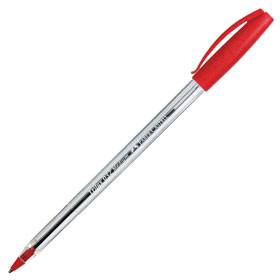 Boligrafo Faber Trilux 1Mm Rojo