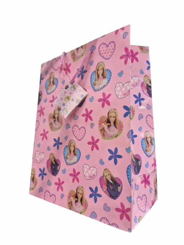 Bolsa Regalo Ballou Barbie Med 26 X 33 Plastificada